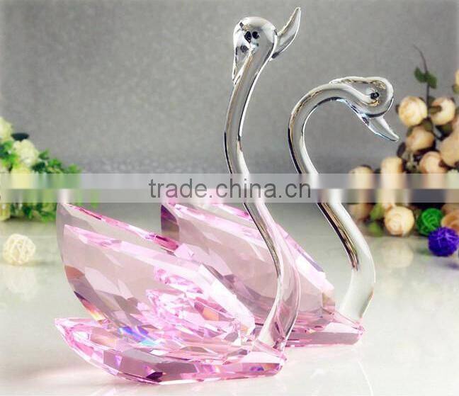 brilliance and shine crystal swan wedding favors