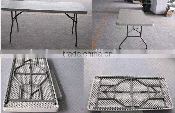 Blowing mold Steel-PE foldable beer pong table
