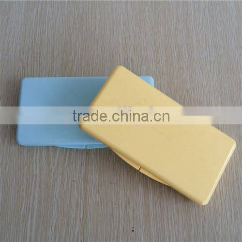 plastic wallet shape cleansing towel wet wipes towel box