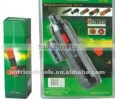 Electric Torch with Screwdriver