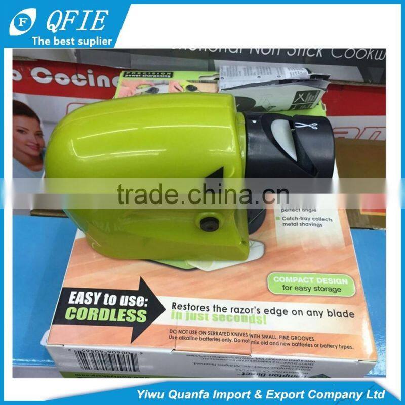 As seen on TV multifunction motorized knife sharpener swifty sharp for kitchen