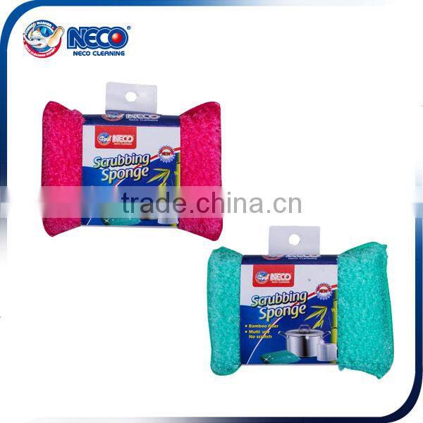 dish cleaning block, bamboo fiber cleaning