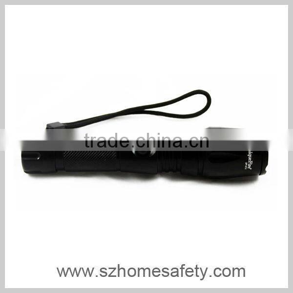 Zoomable Adjustable Focus LED Flashlights Anti-skid and Wear Resisting Led Hunting Torches, Outdoor Activities