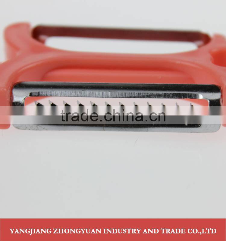 Kitchen utensil professional double blade Stainless steel vegetable peeler multi purpose