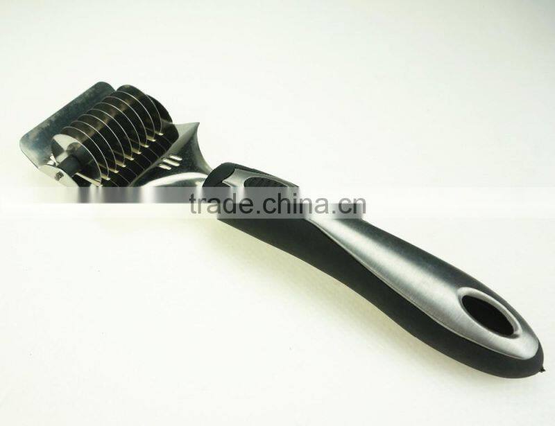 31031 Kitchen gadget kitchen tool potato cutter knife noodle cutter doule head pizza cutter