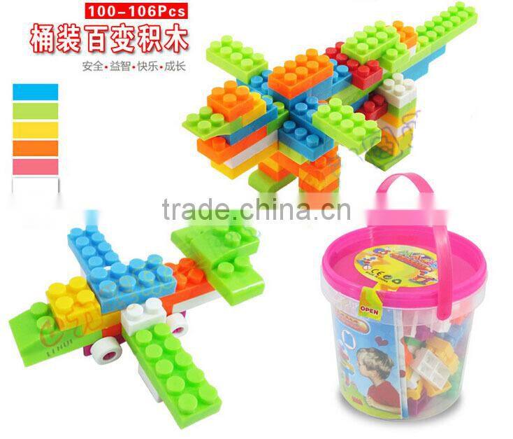 2015 Children Changed The Plastic Blocks To Hold Assembled Desktop Educational Toys Environmental Protection Tasteless Wholesale