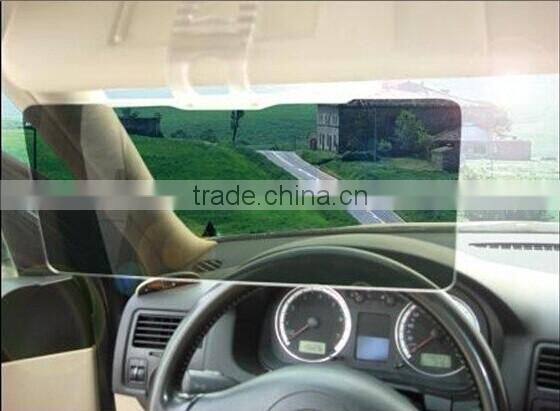 PMMA Auto sun shade/cliped on original sun visor in car