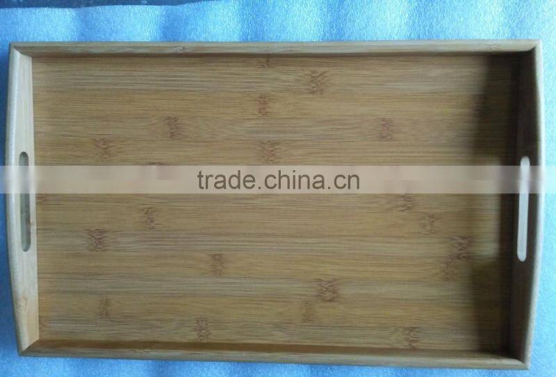 bamboo serving trays/rectangle bambu serving tray