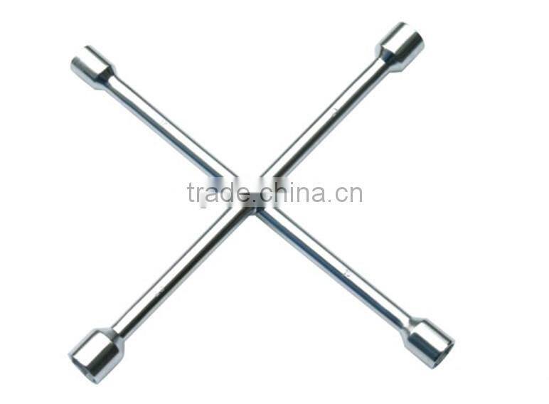 Tire Repair Tool High Quality Chrome 17-23MM 4 Ways Car Wheel Nut Universal Socket Wrench Set