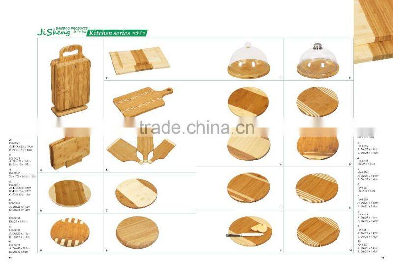 china factory FSC bamboo handle beer cup servicing tray for hotel gift