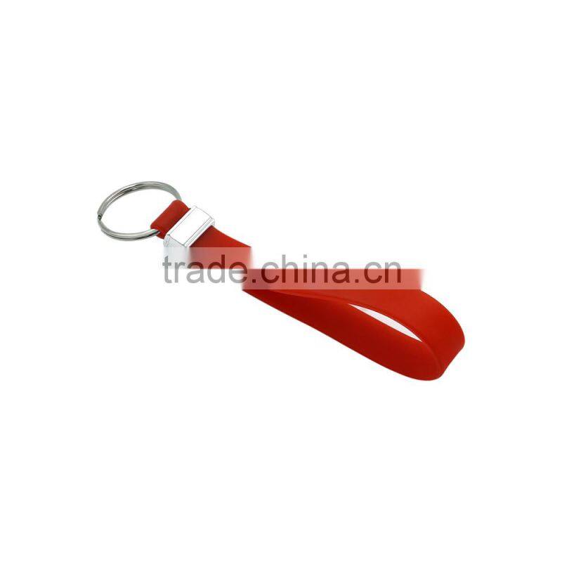 2017 hot selling wholesale Promotional gifts colorful silicone keychain 3d pvc rubber keychain keyring