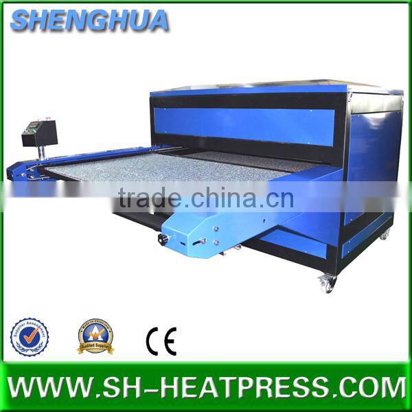 Hydraulic heat presss transfer sublimation machine for fabric Polyester 110*170cm