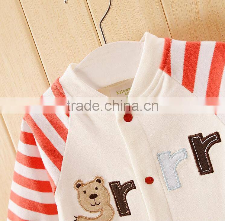 Baby romper wholesale, cotton baby hooded romper