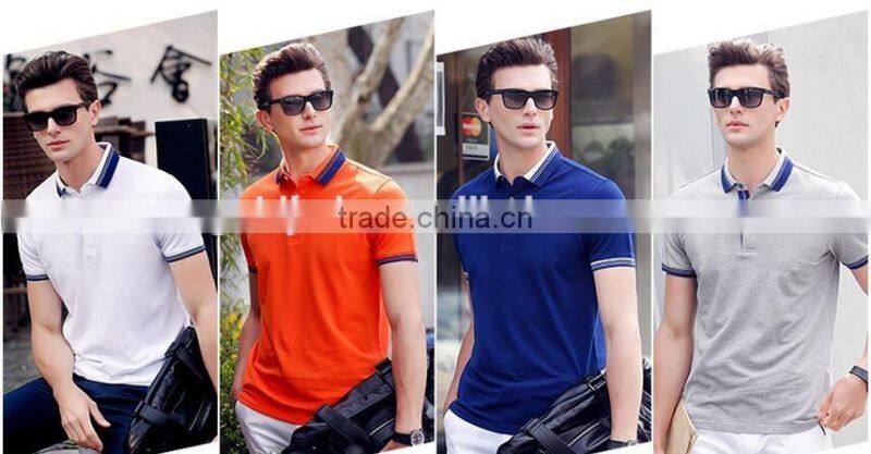 100% cotton pique custom polo shirt blank golf t-shirt short sleeve mens polo t shirt