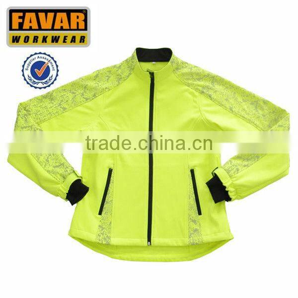 100% polyester men's softshell waterproof jacket