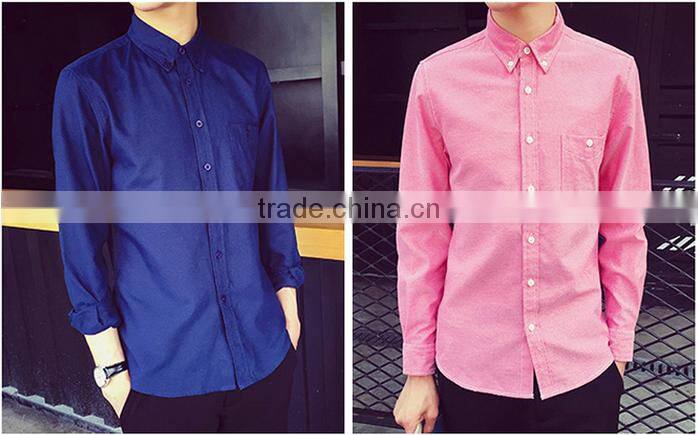 new design made to measure business cotton slim men shirt BS052