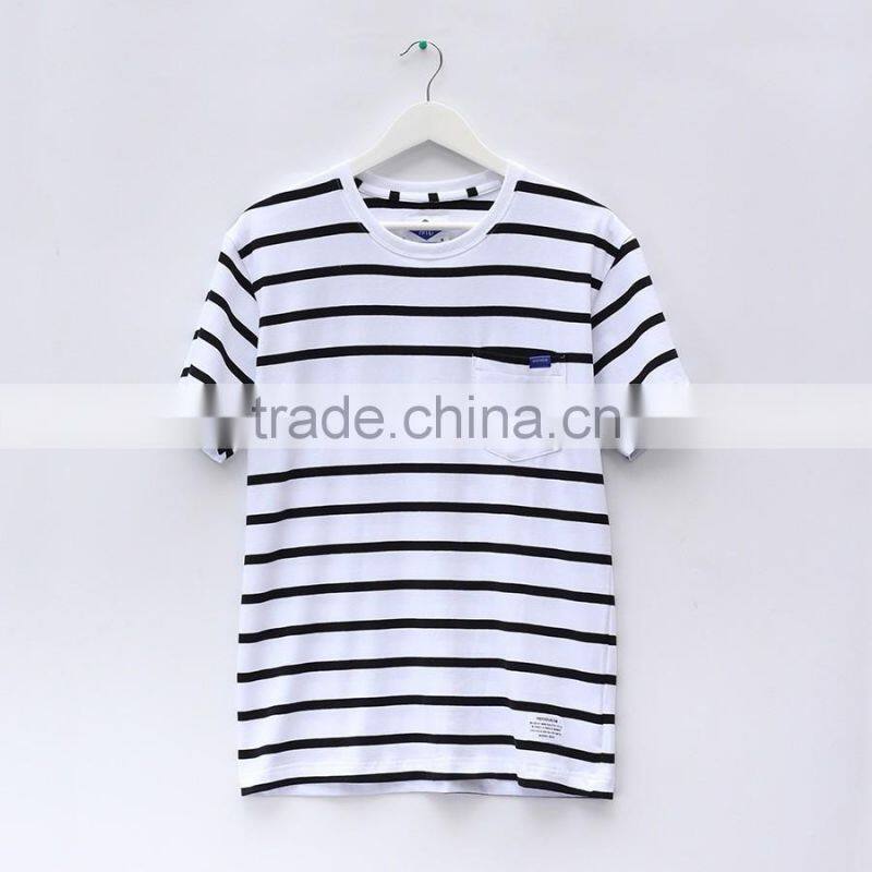 Latest Customized Men Stripe T-shirt
