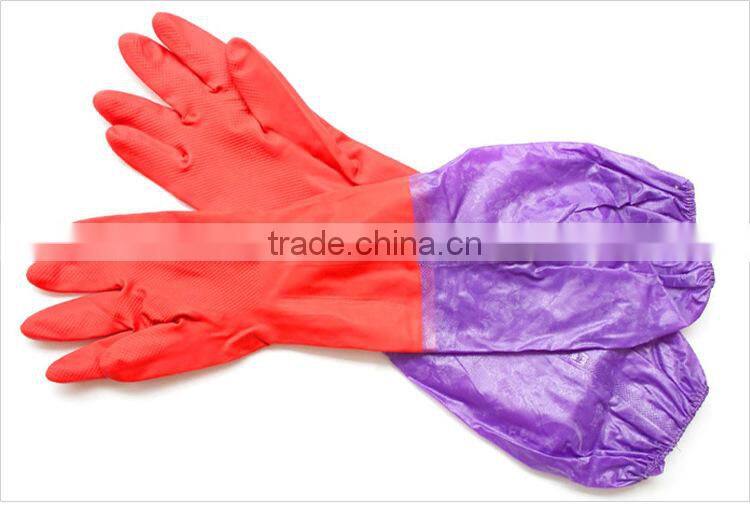 GZY 2015 waterproof and oilproof housework gloves latex
