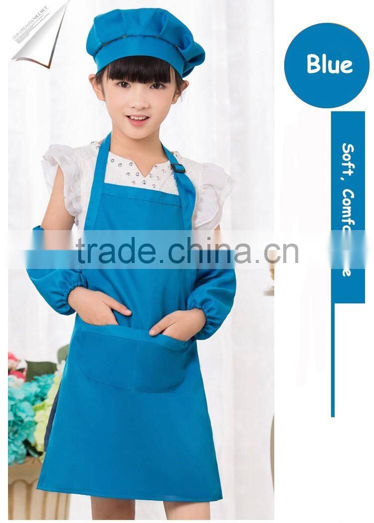 Apron,Polyester Kid Apron Children Apron