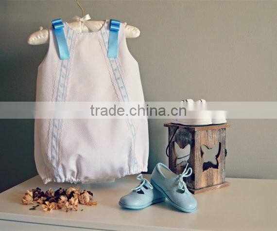 2017 New Design Summer Lace Baby Girls Bubble Romper With Bow