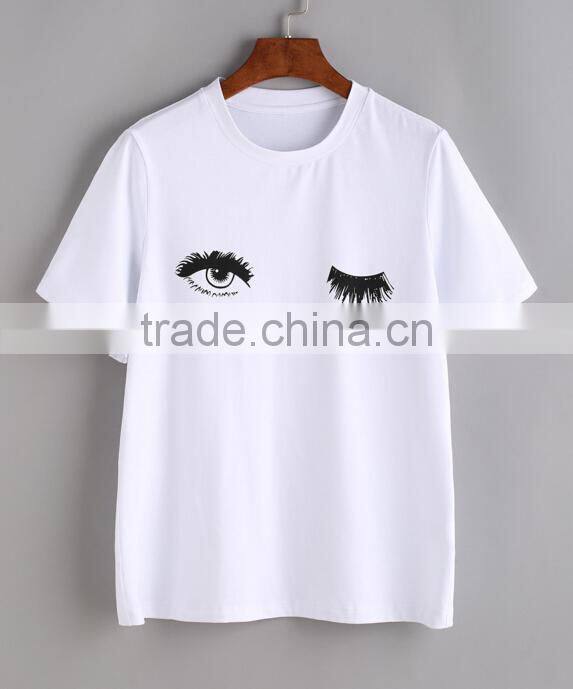 Latest Custom design high quality girl clothes Cheap Hot sale fashion wholesale kids boutique short sleeve rayon cotton t shirt