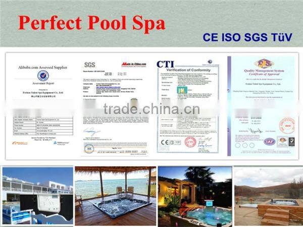 Nice hot tub with sex massage