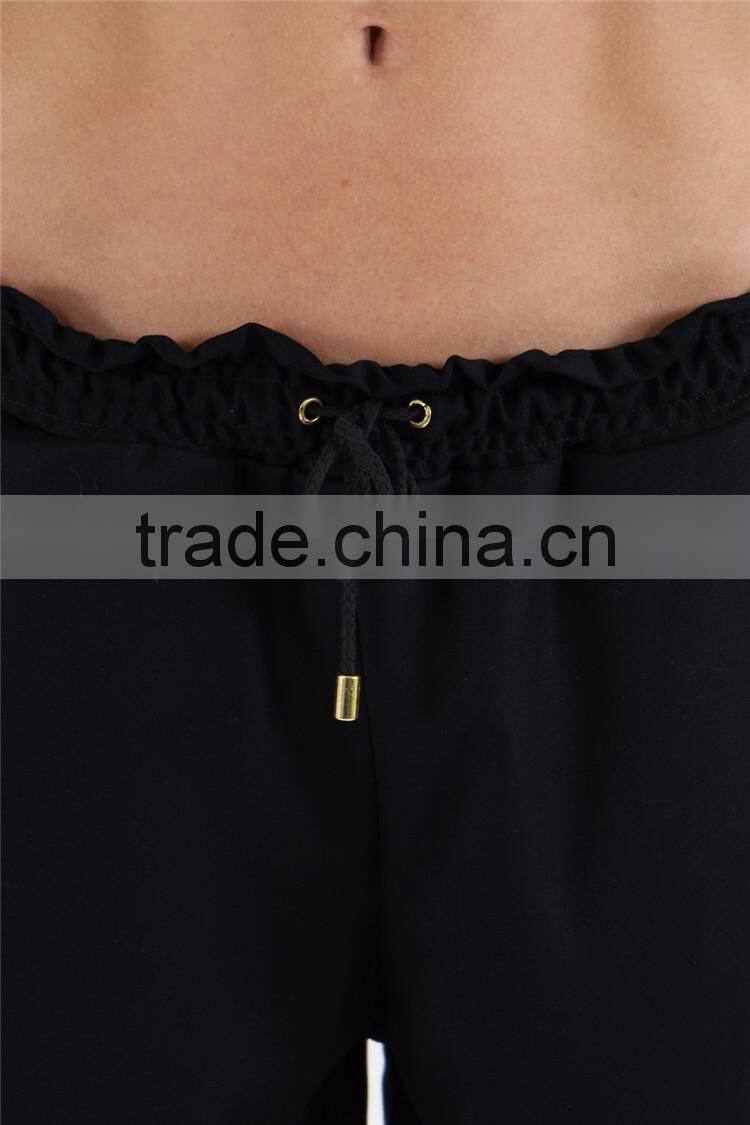 China bulk pants drop crotch relax sweatpants ladies trousers designs