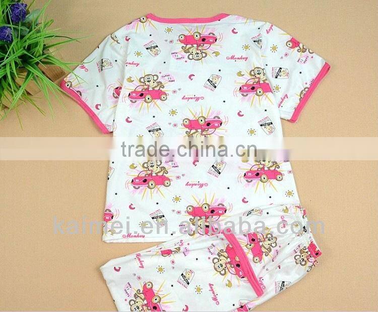 girls shortsleeve sleepwear
