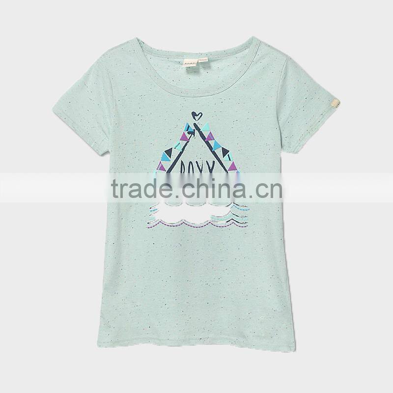 ladies cheap print tshirt100%bamboo fiber tshirt custom printed tshirts