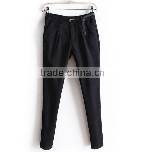 office women 70%cotton 30%polyester dress pants
