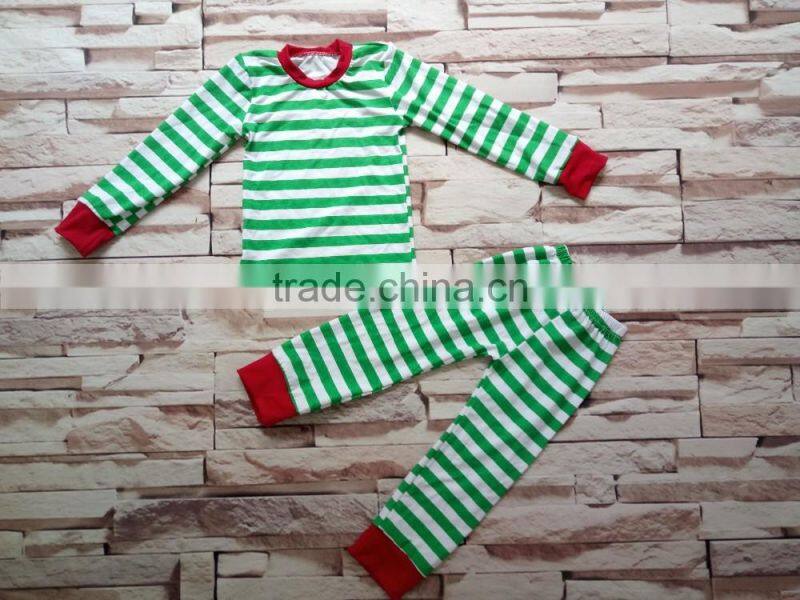 Wholesale the popular christmas boys fall boutique print pajama