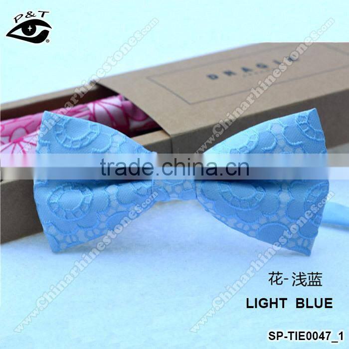 New Design High quality Jacquard Floral Bow Tie For Wedding party dance