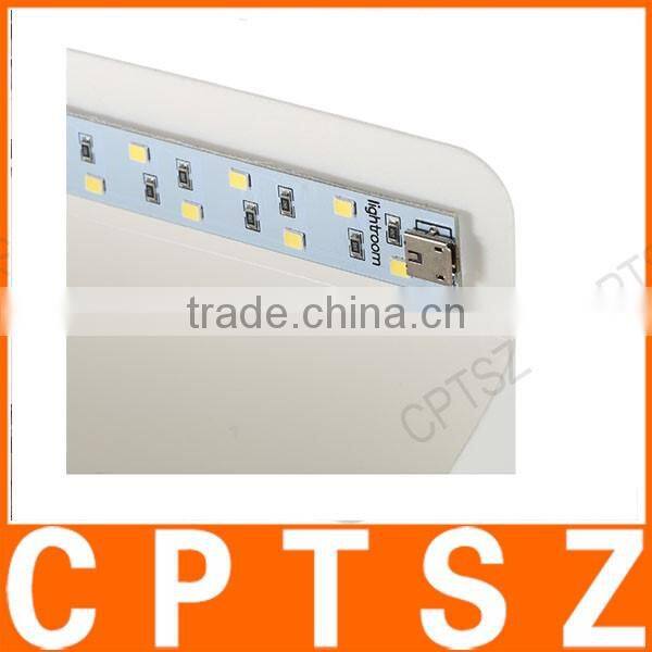 Folding Foldable Portable Mini Photography LED Lightbox Studio for iPhone Samsang LG HTC Smartphone Digital or DSLR Camera