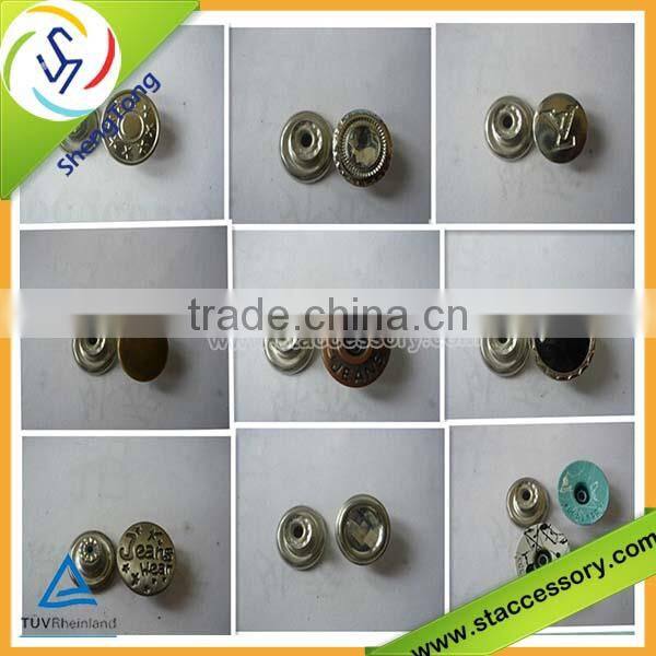 Hot sale wholesale metal jeans button