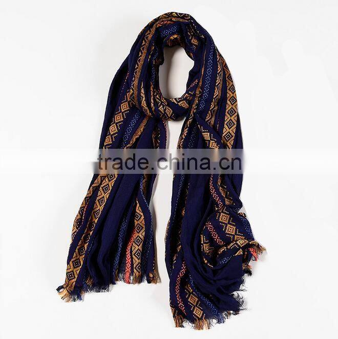 New women fashion jacquard scarf lady soft winter autumn ethnic scarves shawl