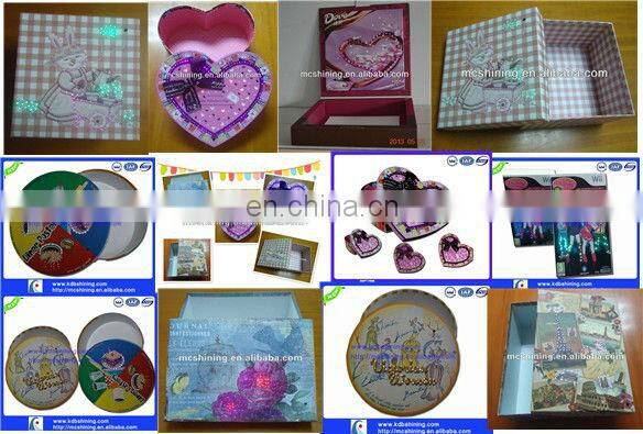 paper led musical gift box