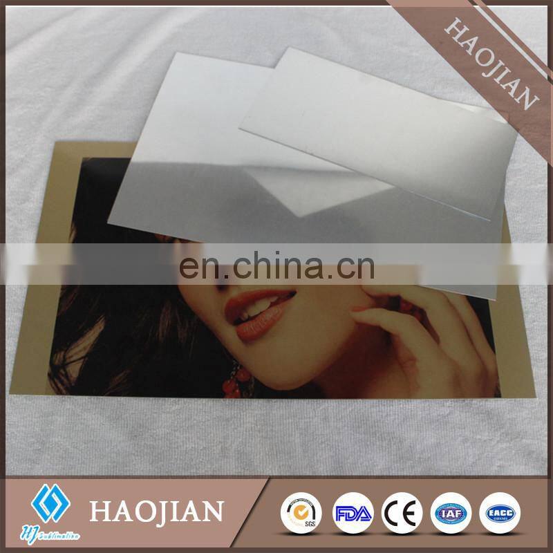 printable thin aluminum sheets for photo frame reflective aluminum sheet 5mm thick
