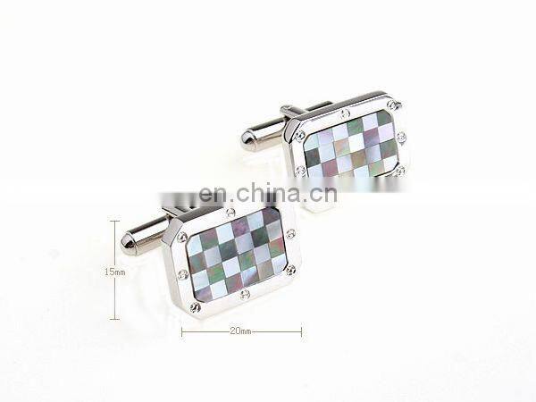 fashion mother of pearl cufflinks shell cufflinks men's jewelry high quality