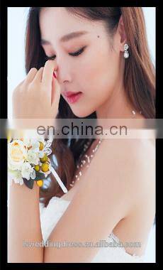 WS0008 gothic lolita palace party jewelry lace charm cuff bracelets wristband rings fashion bangle handchain bride jewelry