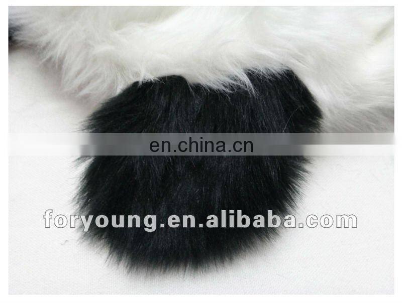 one piece plush animal hat scarf glove