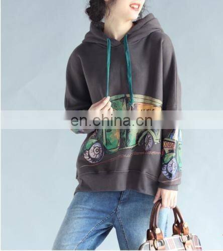 Fashion Hooded Sweater winter Women Casual short Sweatshirt pullover Hoodies