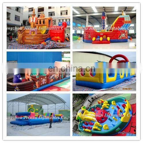 kids obstacle course inflatable/inflatable obstacle for rental
