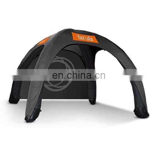 inflatable Black outdoor Advertising arch tent for sale