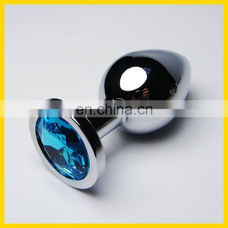 Stainless steel chastity device Stainless steel anal plug