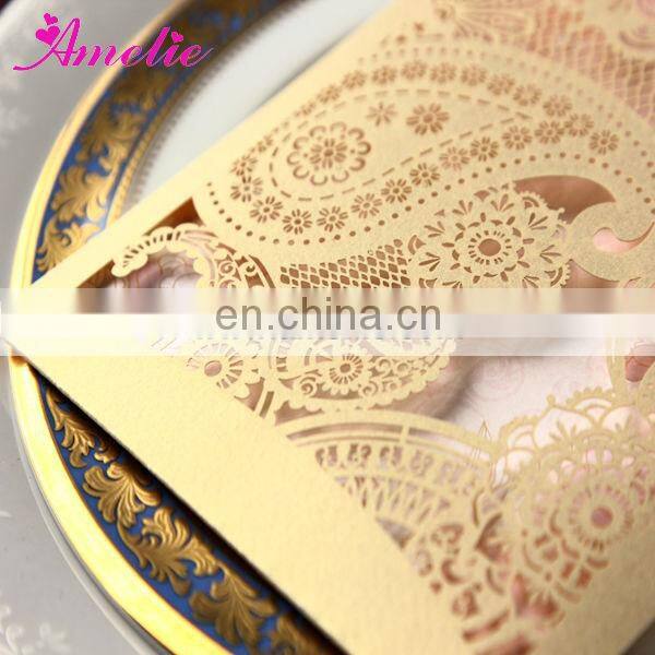 ACW2010 2014 Stock Market Paper Wedding Cards In Lahore