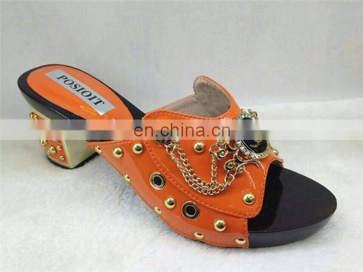 brand shoes and sandals(MD089) wholesale women slippers