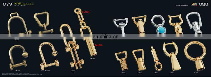 Durability hardware accessory chain for lady handbag