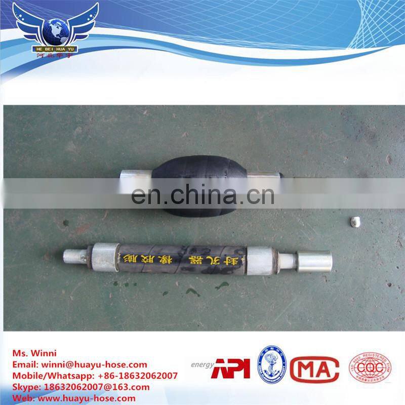 Coal bed drilling seal hole inflation hose grouting packers