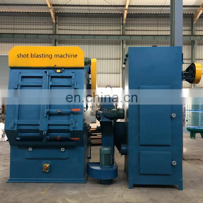 China rubber belt roller shot - blasting machine for foundry