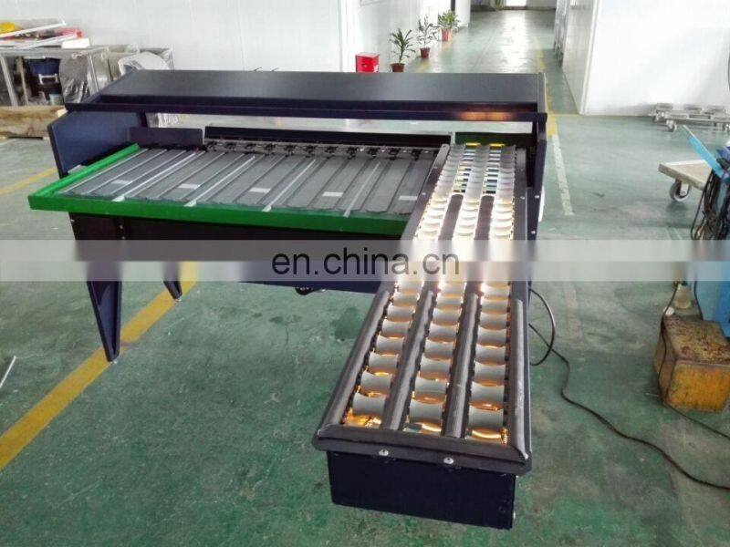 egg weighing equipment poultry farm egg grader machine cheap price 2 rows 5 grades egg grader